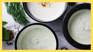 3x Yogurt Dressing Recepten