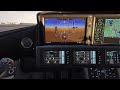 cirrus sf50 vision jet autopilot basics ils approach tutorial