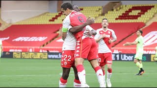 Monaco 3 - 0 Dijon | All goals and highlights | France Ligue 1 | 11.04.2021