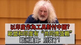 “人間清醒哥”又來了！歐洲議員呼籲：歐盟，別裝了！