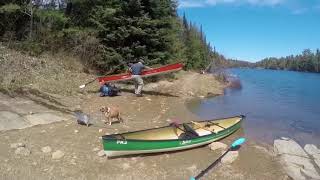 Algonquin Spring Canoe Trip Part 1