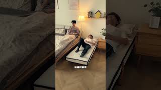 我真的好会买！可折叠变床的沙发太戳我心啦 🏠赫本折叠沙发床🛋️小占地，易安置！🌟沙发变床还能储物？😱三种形态，休息姿势不受限！🛋️小户型也能客厅和睡房双全！🏠多种形态随意切换：沙发