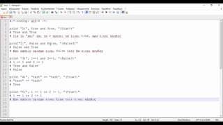 Exercise 28: Boolean Practice