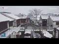 heart touching aerial footage of snow covered suzhou e china