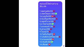 สรุปผลบั้งไฟ บ้านท่างาม 5มิ.ย.66