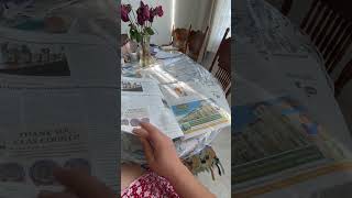Do you still read newspapers? #classic #coffee #breakfast #newspaper