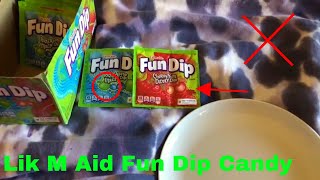 ✅  How To Use Lik M Aid Fun Dip Candy Review