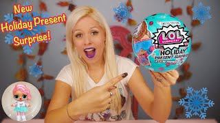 NEW LOL HOLIDAY PRESENT SURPRISE DOLL UNBOXING
