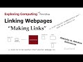 Stanford CS105: Introduction to Computers | 2021 | Lecture 8.2 Linking Webpages: Making Links