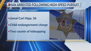 Man arrested following high-speed pursuit with Berkeley Co. deputies