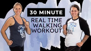 30 Minute, Real Time, Full Body Walk At Home Workout