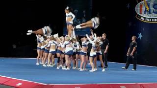 Cheer Express senior silver at Worlds 2010