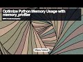 Optimizing Memory Usage in Python with Memory Profilers