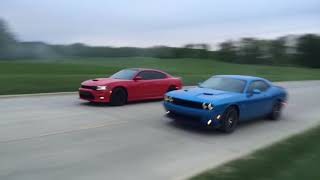 Scatpack Chargers vs Scatpack Challengers! Which is faster?