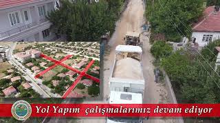 kaman'da Yol yapım çalışmalarımız devam ediyor.