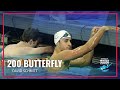 David Schmitt First in Men's 200 Butterfly | 2022 Speedo Winter Junior Championships West