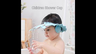 Baby adjustable shower cap