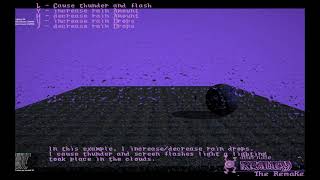 Jmonkey - Lighting and rain drop filter