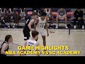 GAME HIGHLIGHTS: Derrick Michael Playing w/ NBA Academy Latin America vs Southern California Academy