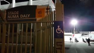 Sesi latihan penuh skuad Harimau Malaysia di Stade Numa Daly, Noumea, New Caledonia