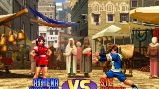 [TAS] Blue Mary/Mai/Athena VS Terry/Andy/Kensou (KoF '98)