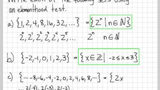 Proof and Problem Solving - Sets Example 02