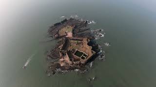 #dji #fpv Padmadurg (Kasa) fort \u0026 Siddi Palace