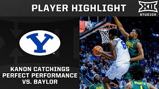 Kanon Catchings Went PERFECT for 23 Points vs. Baylor