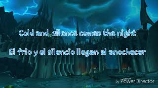 KALIDA - Frozen throne (Letra en ingles y español)