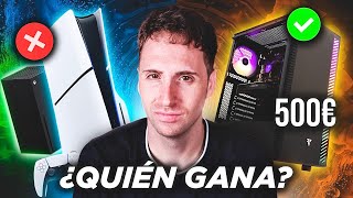 PC 500€ VS PS5 en 2024 ¿Qué es MEJOR?