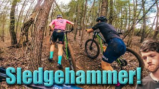 The FIRST xc mountain bike race of 2021. The Sledgehammer