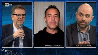 Matteo Garrone e Roberto Saviano presentano "Gomorra - New Edition" - Che Tempo Che Fa 11/04/2021