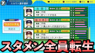 【栄冠ナイン】スタメンが全員転生ならどんな成績残すのか？【パワプロ2024】