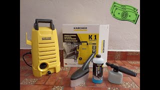 La Hidrolavadora Karcher más ECONOMICA || Karcher K1 car ideal para el Hogar