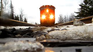 CN train on the Bala sub at MP 46.94