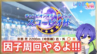 【ウマ娘】因子周回するぞおおおおお！！！＃１　まったり雑談しながら真ウマ娘３を楽しもう♪【スコーピオ杯/因子周回/グランドライ】