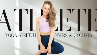 Yoga Stretch for Runners and Cyclists // After Workout Stretches • Yoga for Athletes Recovery
