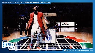 Championship is the goal for James Harden; Ben Simmons finally addresses the media | Sixers Talk