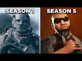 All Cinematic Cutscenes (SEASON 1-5) - Call Of Duty Modern Warfare