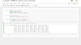 Linear Regression Model with one variable using Python(3)