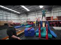 Gymnastics Training until I Complete a New Skill on EVERY Apparatus