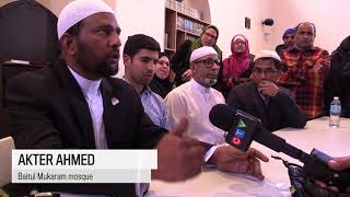 News report draws protesters outside Montreal mosque