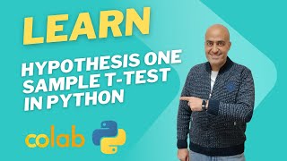 Hypothesis One Sample T-Test in Python: Step-by-Step Guide Using Google Colab