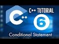 C++ Tutorial for Beginners 6 - Conditional Statement- IF, IF Else and Nested IF Else