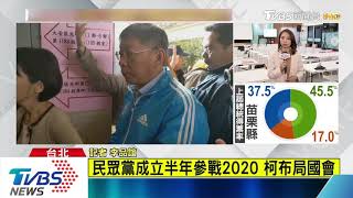 民眾黨成立半年參戰2020　柯文哲布局國會