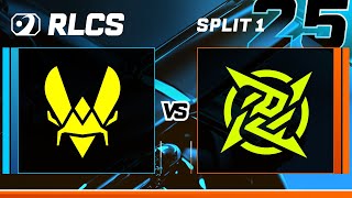 VITALITY vs NIP | 1/4 FINALE - Europe Open #3 - RLCS 2025