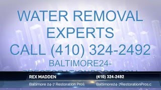 Glen Burnie Water Damage Services Restoration Experts(410)324-2492