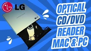 LG CD/DVD writer optical drive for Mac and Windows - REVIEWED!