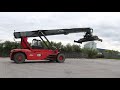 linde container reach stacker c4230 tl 2004 42000kg stock no.366419