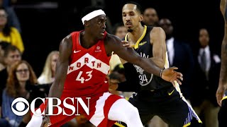 Toronto Raptors one win away from first NBA title